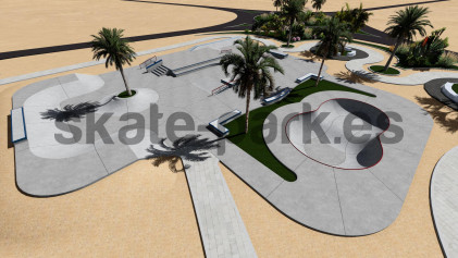 Concrete skatepark 545857