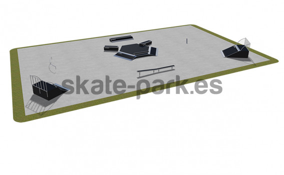 Modular skatepark 480115