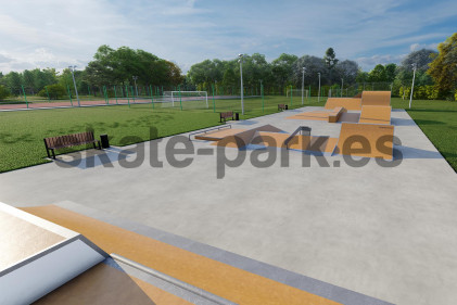 Proyecto de skatepark modular - Szczucin