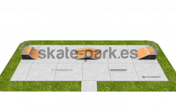 Skatepark modular - PSM08