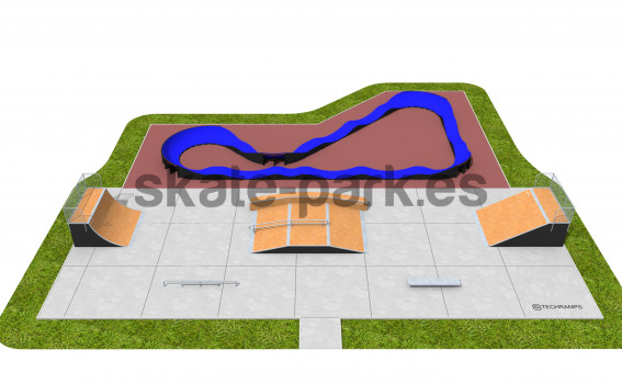 Skatepark modular - PSM09