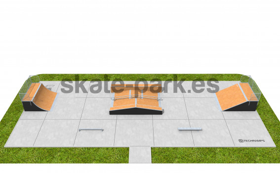 Skatepark modular - PSM10