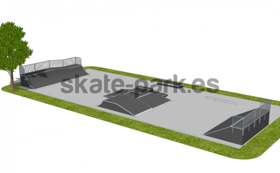 Skatepark modułowy OF2008043NW